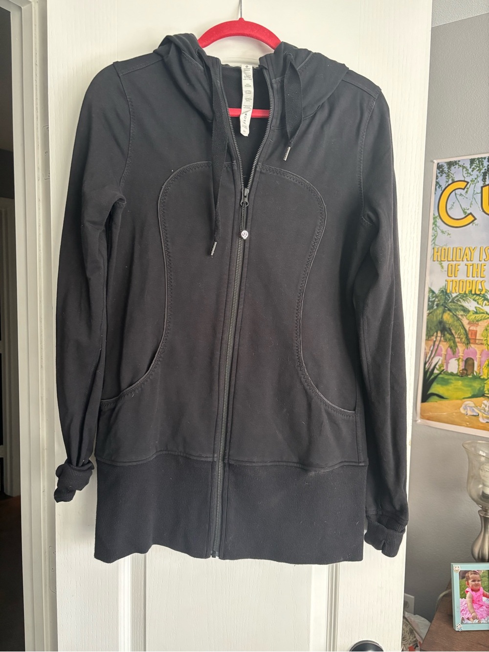 Lululemon Black Zip-Up Hoodie